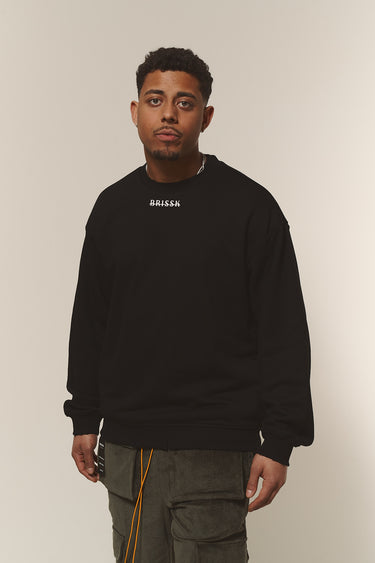 Oversize Sweatshirt Schwarz Männer