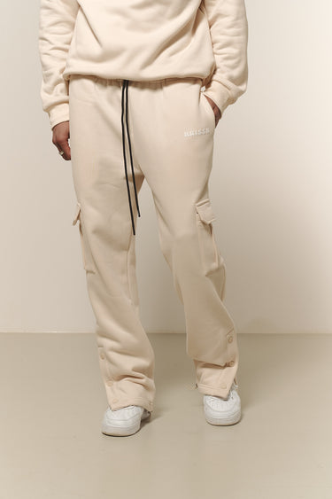 Cargo Jogginghose beige