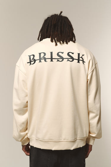 Oversize Sweatshirt beige Männer