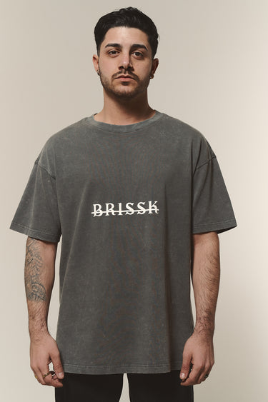 Oversize T -Shirt Grau Männer