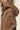 Oversize Basic Hoodie Steingewaschen Braun Frauen