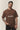 Oversize tshirt braun Männer