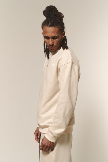 sweatshirt für männer in beige