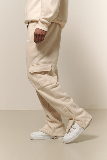 Cargo Jogginghose beige