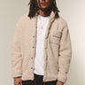 Sherpa Oversize Hemdjacke Männer 