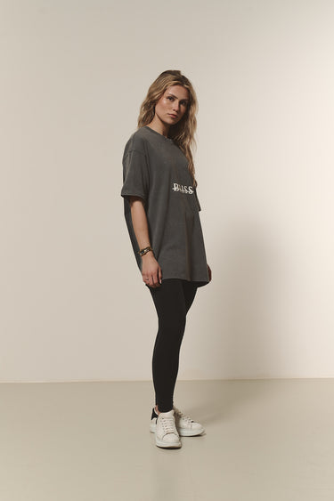 Oversize T -Shirt Grau Frauen 